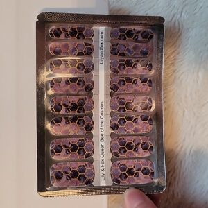 “Queen Bee of the Cosmos” Lily & Fox Nail Wraps, New & Sealed